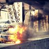 Stunning Photo: Cab Bursts Into Flames On 59th Street Bridge